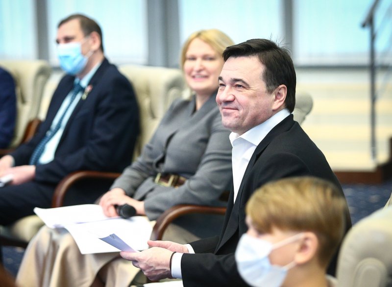 Губернатор Московской области встретился с активистами трёх округов