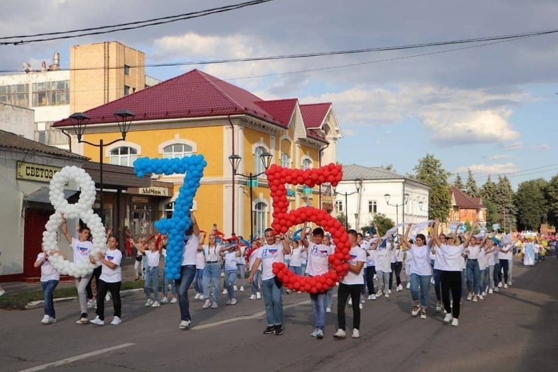 Наталья Виртуозова поздравила жителей Зарайска с Днём города