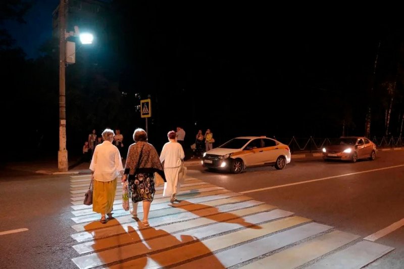 Первая интеллектуальная система светового сопровождения пешеходов заработала в Красногорске
