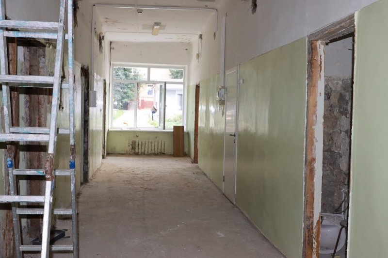 В Ивантеевской больнице продолжается ремонт инфекционного корпуса
