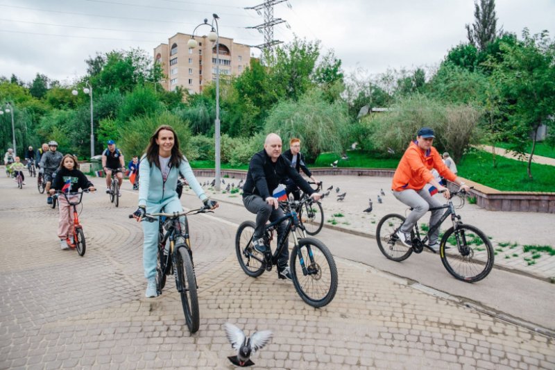 Глава городского округа Пушкинский провел велообъезд округа и проверил качество благоустройства