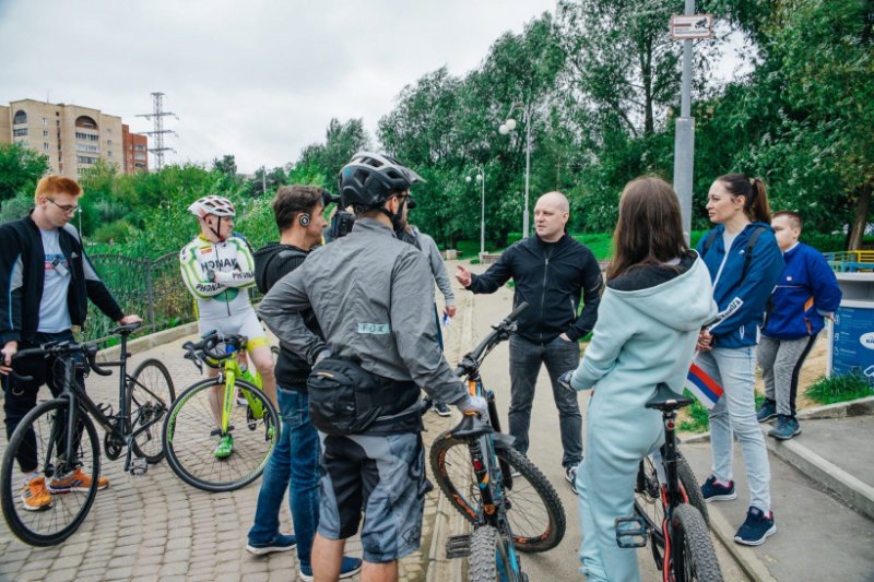 Глава городского округа Пушкинский провел велообъезд округа и проверил качество благоустройства