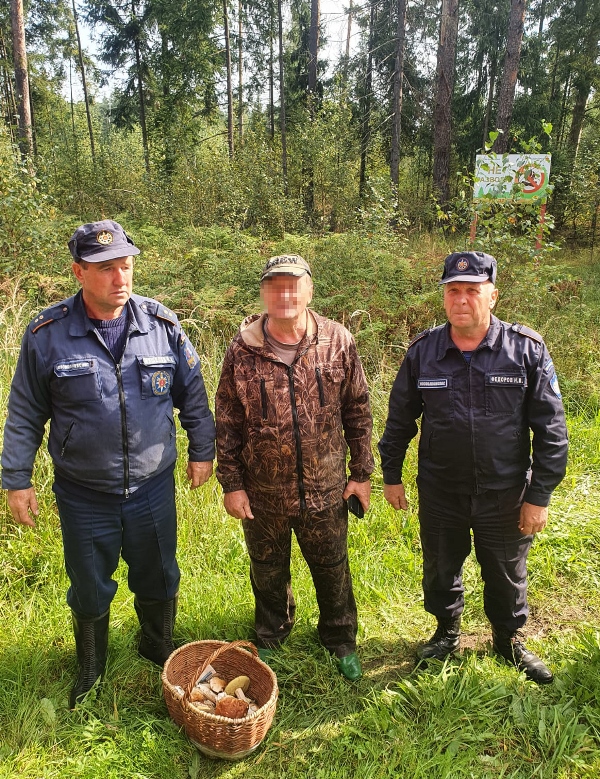В Орехово-Зуево спасатели вывели из леса заблудившегося мужчину
