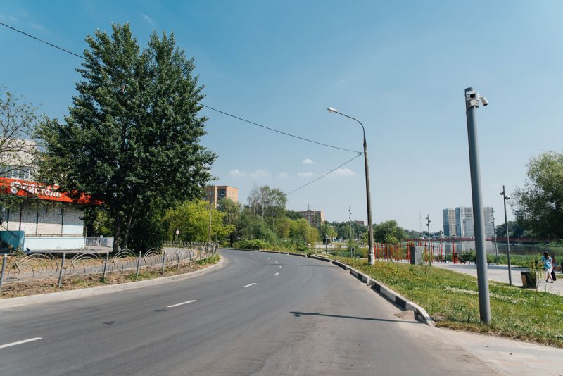 В Пушкинском округе завершается ремонт дорог