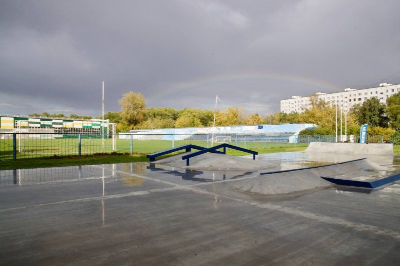В Котельниках открыли первый скейт-парк