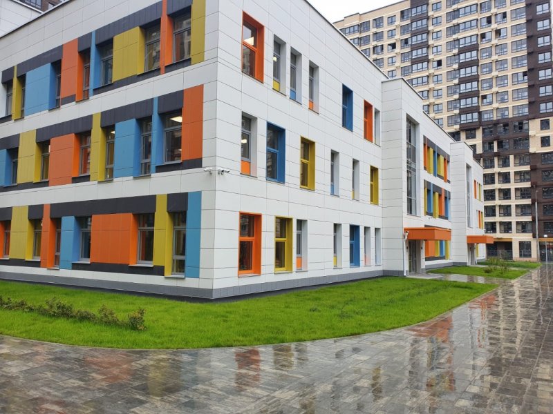 Строительство детского сада на 200 мест завершилось в Мытищах