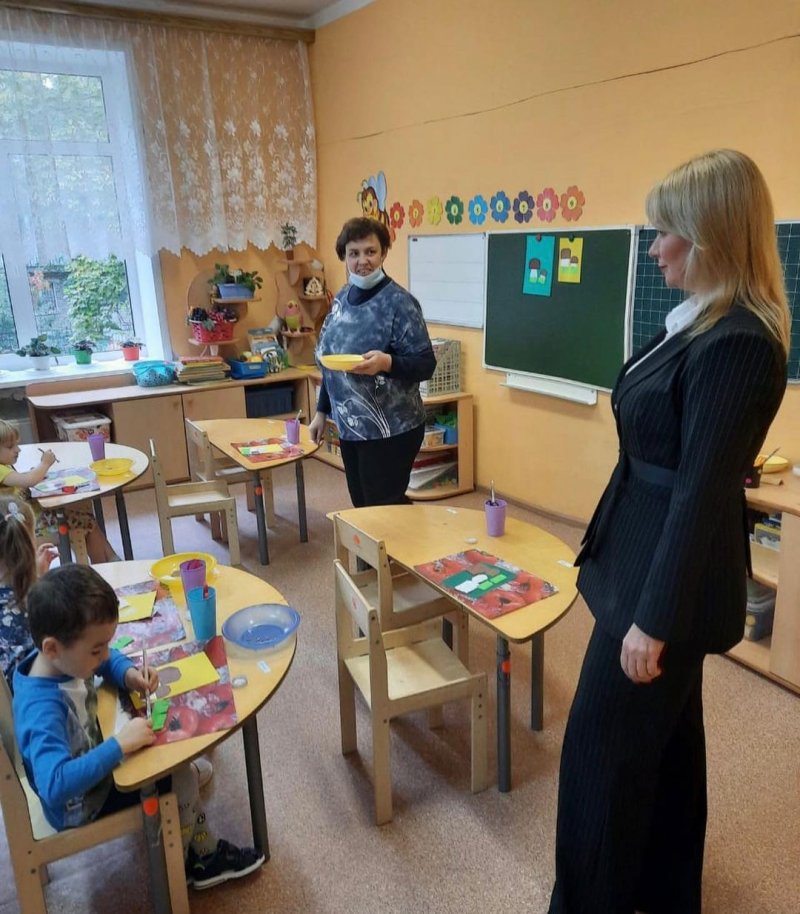 В Пушкинском детском садике №19 продолжаются ремонтные работы