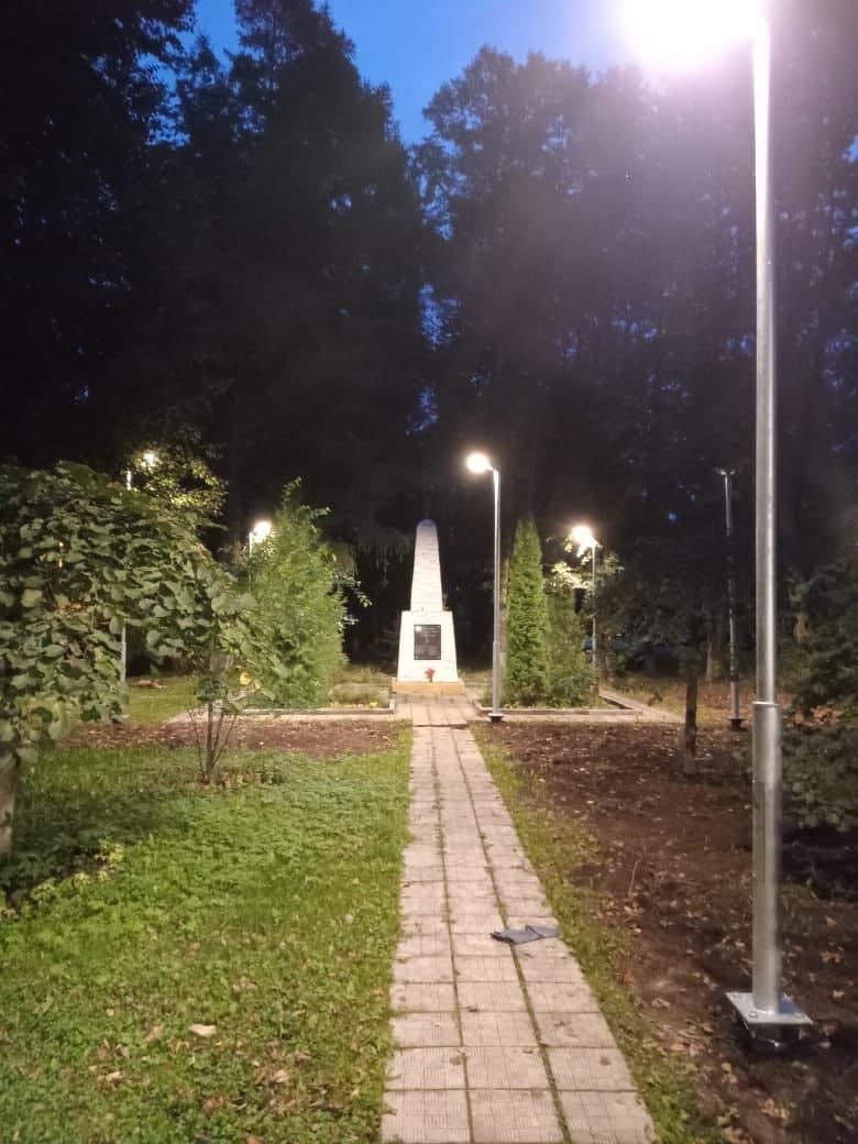 В Пушкинском округе модернизируют уличное освещение