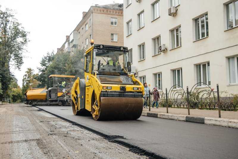До середины октября в Пушкинском округе закончат ремонт еще 16 дорог