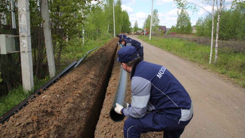 В Пушкинском округе продолжается «Социальная газификация»