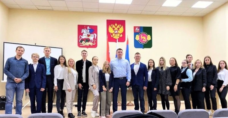 В Пушкинском округе прошло первое заседание молодёжного парламента