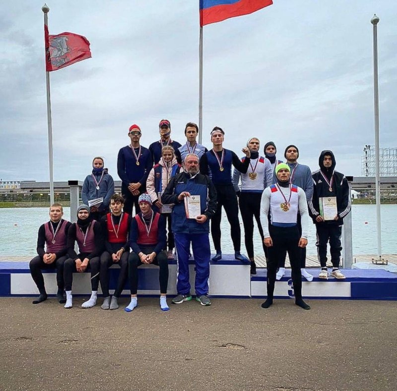 Гребцы из Подмосковья завоевали пять медалей на первенстве страны