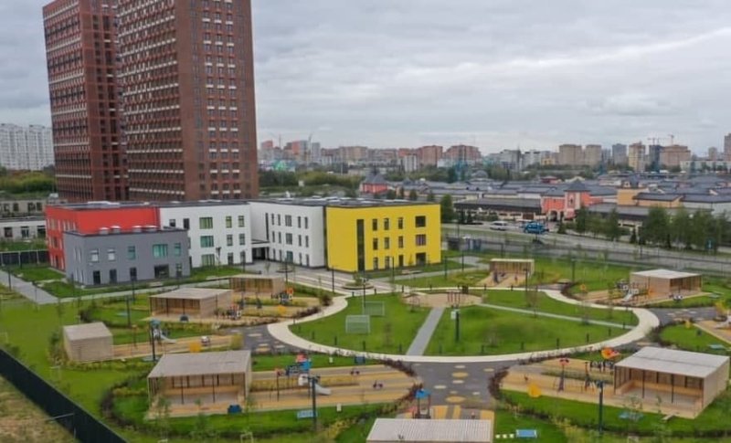 Первый детский сад построен в жилом квартале «Белая Дача парк» в Котельниках