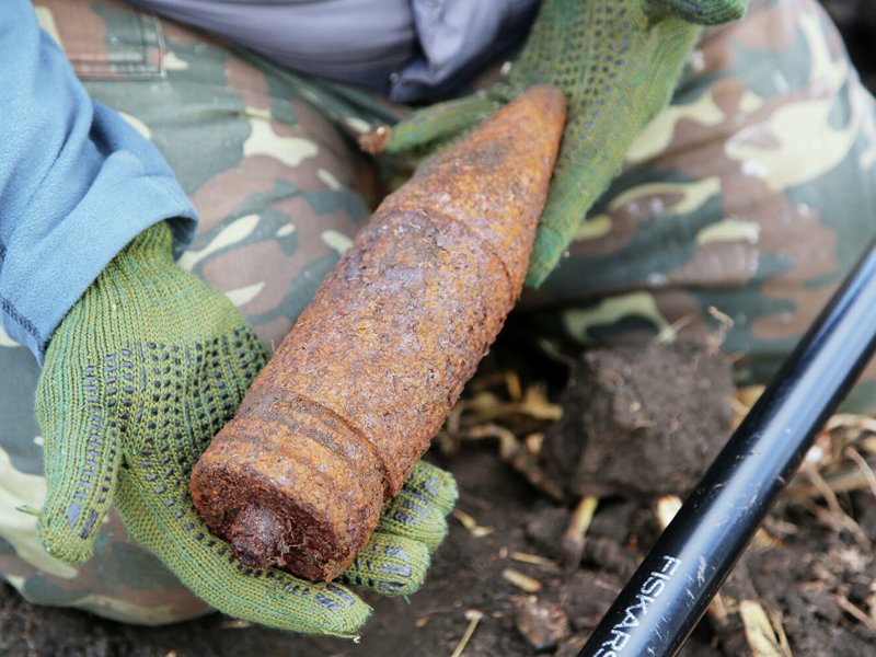 В Подмосковье нашли два боеприпаса времён ВОВ