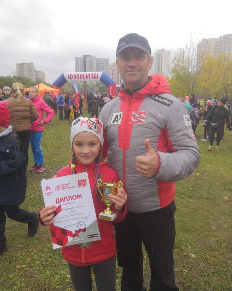Пушкинская школьница победила в «Московском кроссе лыжников»