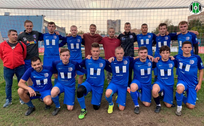 Команда «Связист» стала восьмикратным чемпионом Пушкинского округа по футболу