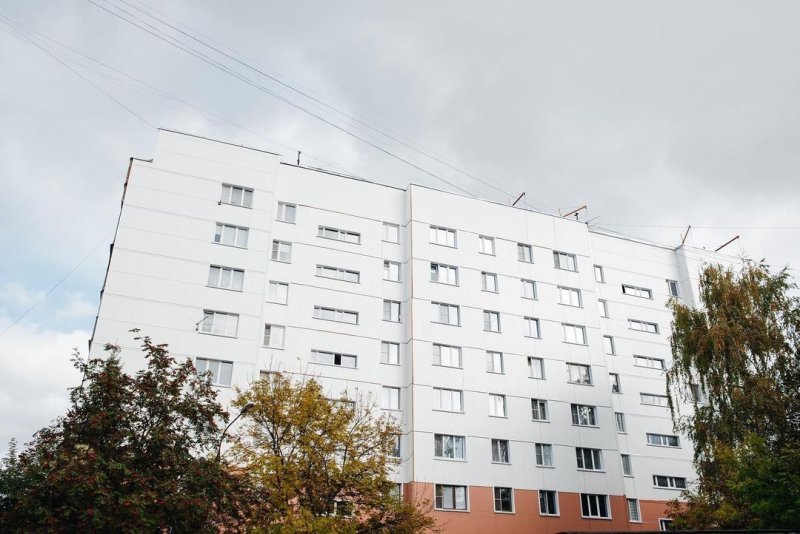 В Пушкино продолжается капитальный ремонт многоквартирных домов