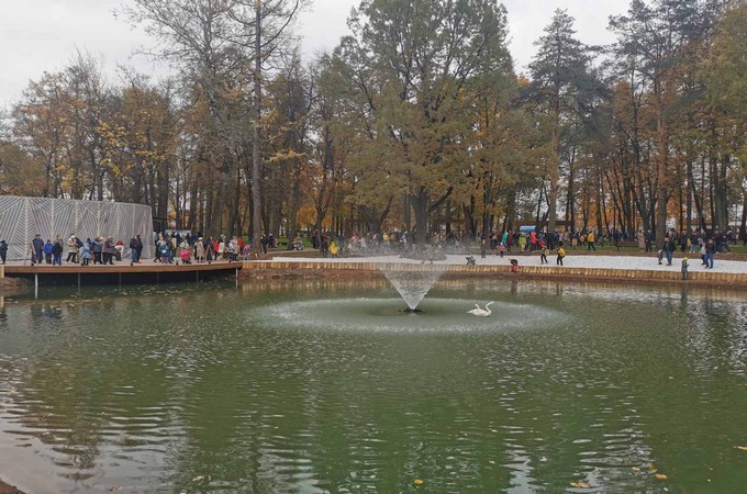 В Серпухове после реконструкции открыли парк имени Олега Степанова