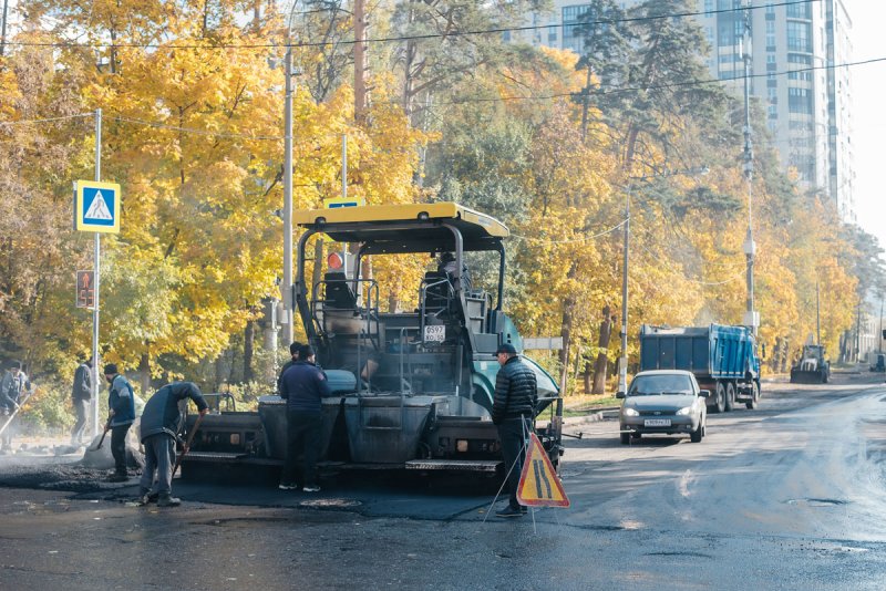 Более 30 километров дорог отремонтируют в Пушкинском округе до конца года