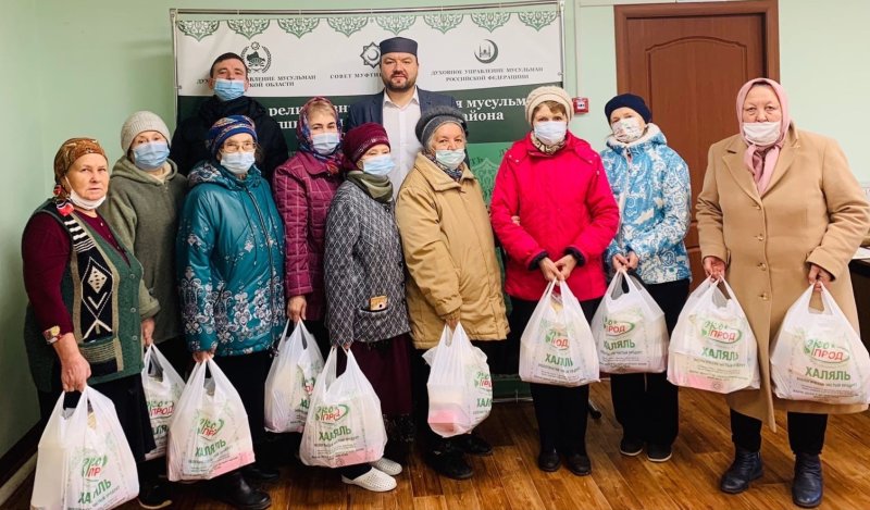 Пушкинская община мусульман присоединилась к акции «Корзина милосердия»