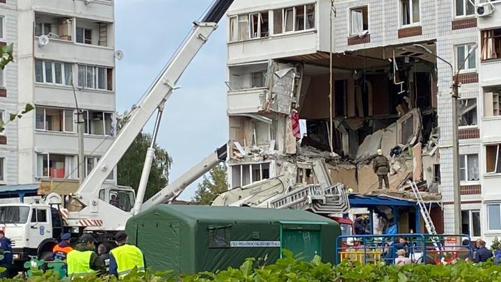 В Ногинске начали разбирать дом, пострадавший при взрыве