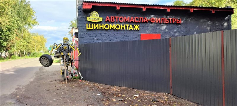 В Пушкинском округе приводят в порядок автосервисы