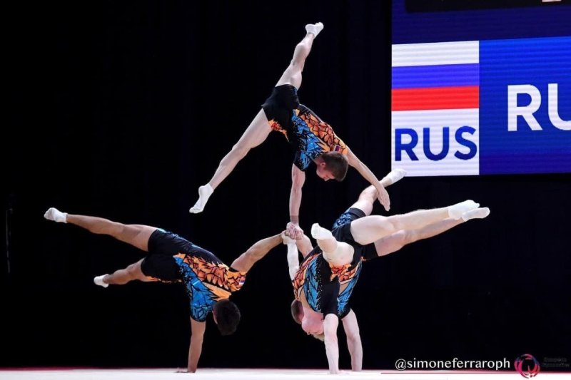 Акробаты из Подмосковья завоевали 9 медалей на чемпионате Европы