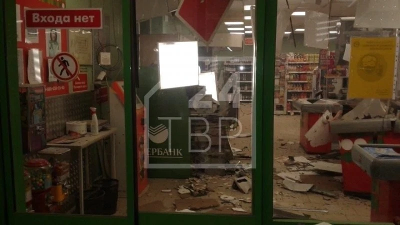 Грабители в масках взорвали банкомат в Сергиево-Посадском округе