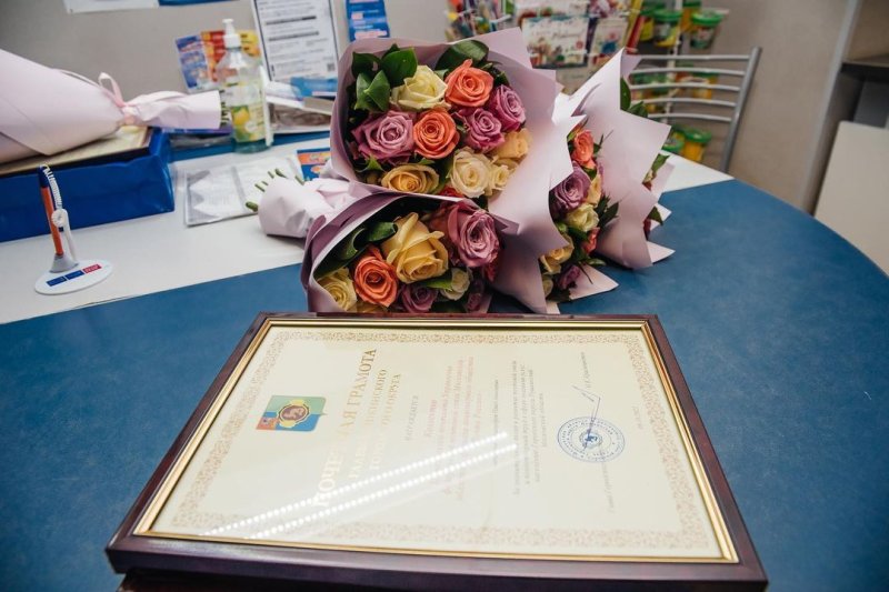 В Пушкино сотрудников «Почты России» поздравили с праздником