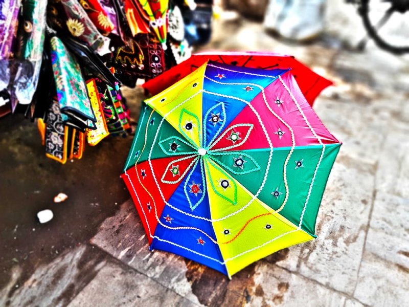 В Домодедове начался конкурс на лучший зонтик
