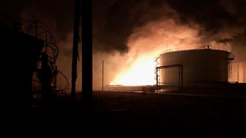 На нефтебазе под Рузой ликвидировали пожар