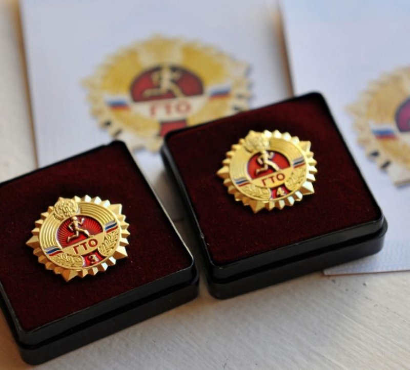 В ФСК «Пушкино» начали выдавать золотые знаки ГТО за II квартал