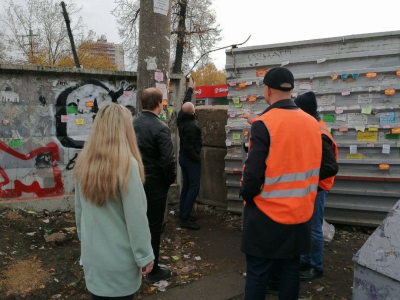 В Пушкино ликвидируют несанкционированные переходы через железную дорогу