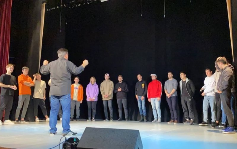 Солисты Пушкинского музыкального театра приняли участие в организации театрального тренинга-тимбилдинга