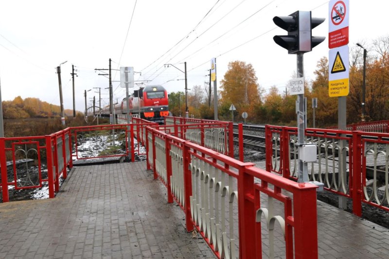 Почти пять километров ограждений установили на железной дороге Подмосковья с начала года