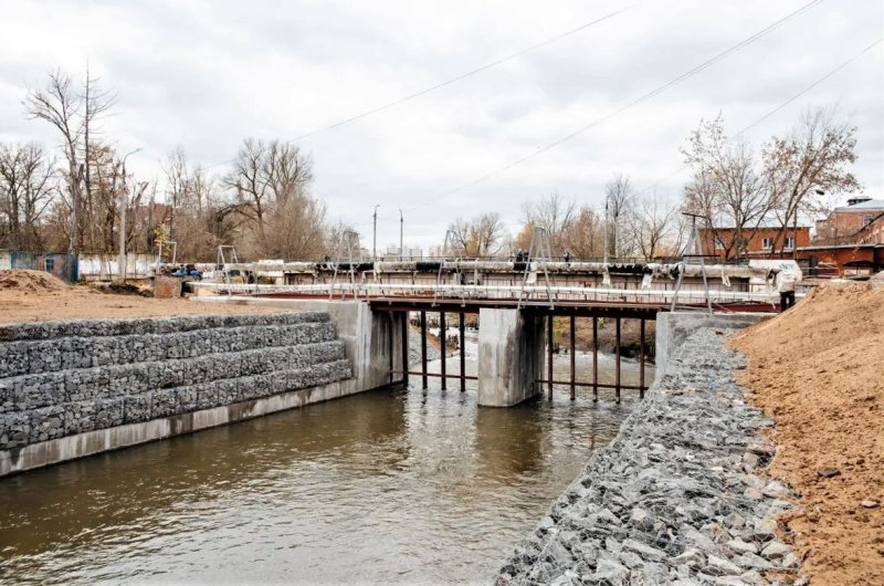 Работы по восстановлению плотины в Красноармейске почти окончены