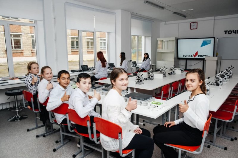 Центр образования «Точка роста» открылся в красноармейской школе №4