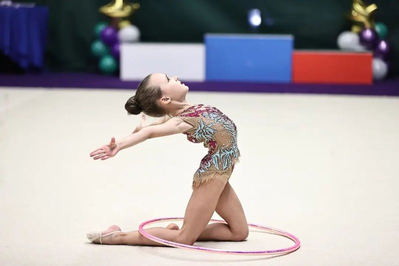 Двенадцать медалей привезли юные спортсменки в Ивантеевку с соревнований по художественной гимнастике