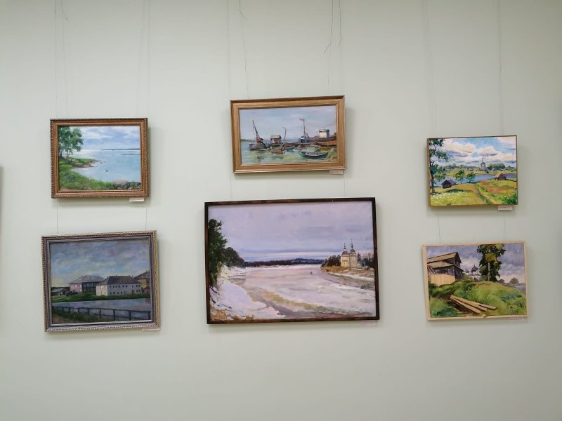 В Доме художника в Пушкино проходит выставка «Русский север»