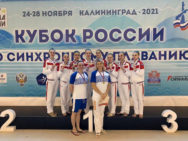 Подмосковные синхронистки – победительницы Кубка России