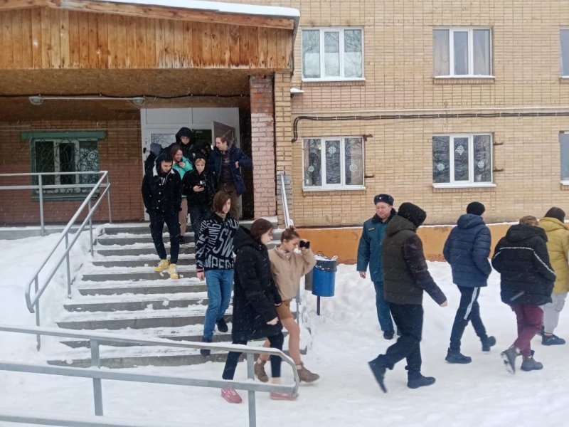 Практические тренировки по эвакуации людей прошли в Луховицах