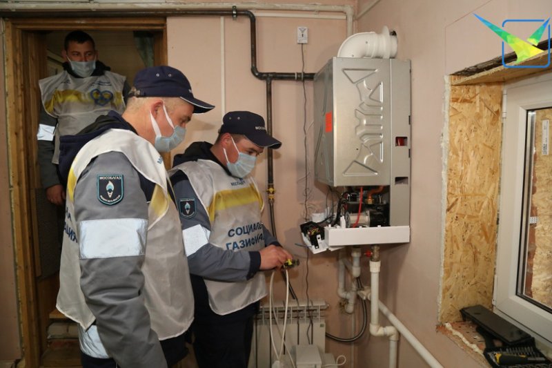 В Луховицах службы регулярно проверяют работу газового оборудования