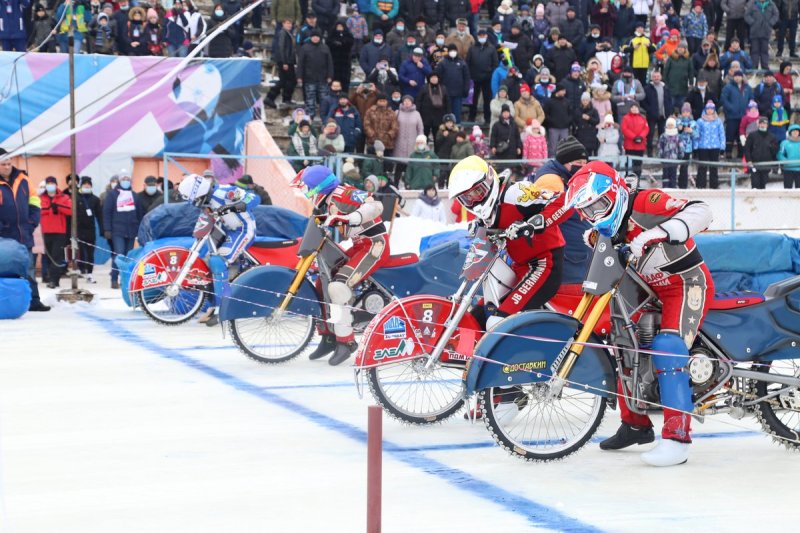 Общероссийский чемпионат по мотогонкам на льду пройдет в Луховицах 22-23 января