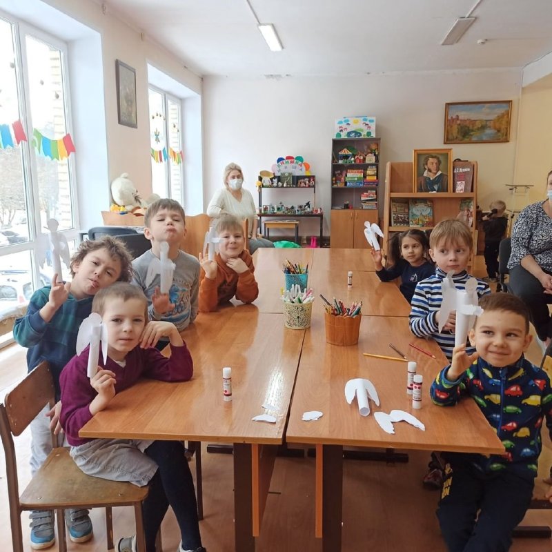 16 января в библиотеке города Красноармейска прошли детские чтения
