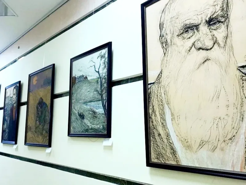Выставка иллюстраций к произведениям Николая Некрасова проходит в Пушкино