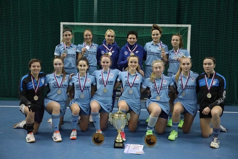 Женская команда «Динамо-Электросталь» стала чемпионом России по индорхоккею