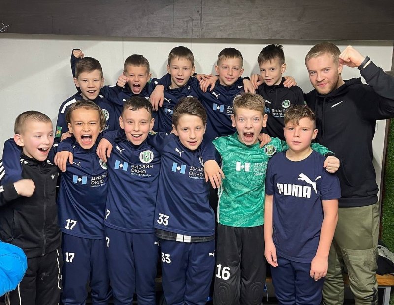 Пушкинские спортсмены заняли первое место на групповом этапе Первенства Московской области по мини-футболу среди детских команд
