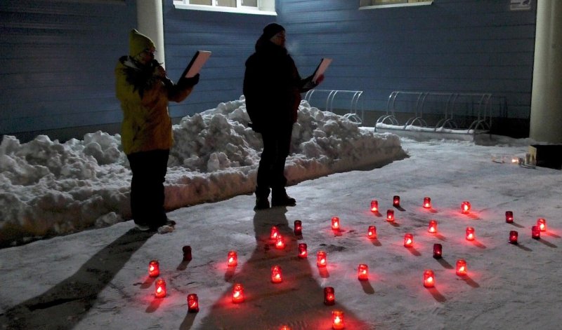 В Красноармейске прошла Всероссийская акция «Зажги свечу памяти»
