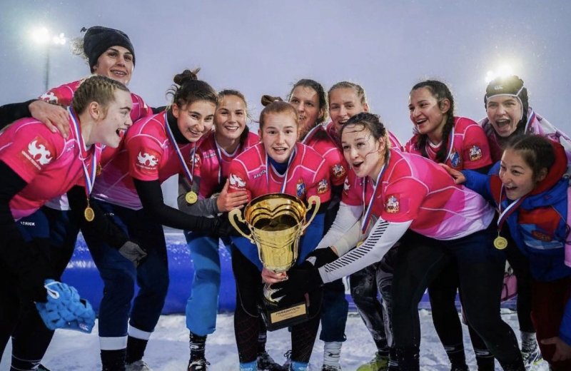 Подмосковные спортсменки выиграли первый Кубок России по регби на снегу