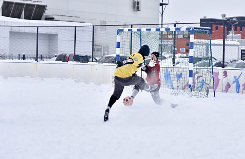 Первенство городского округа по зимнему футболу состоялось в Солнечногорске